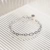3x1 Binding Round Ring Surgical Steel Chain Bracelet (C2501AC1250_SV)