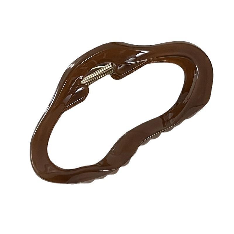 Irregular Hollow Out Hair Claws Clips Women Girls Tortoiseshell Large Crab Hair Clamps Barrettes Clips Hair Accessories Fashion