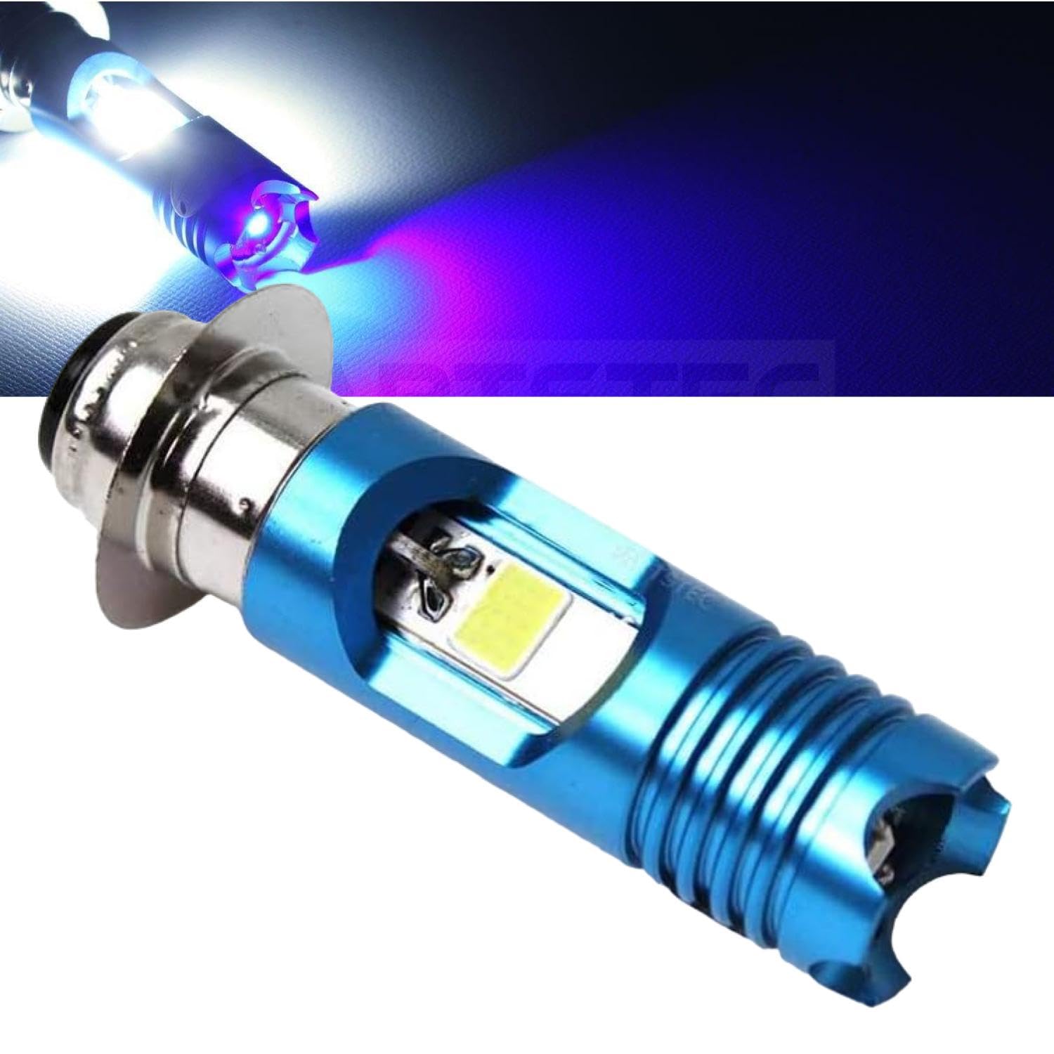 

МОЩНОСТЬ ДВИГАТЕЛЯ PH7 Светодиодная фара 1 шт. Тип постоянного тока DC12V Белый Синий Дневной свет Мотоцикл Установка в одно касание Zoomer Today Benly / 146-112