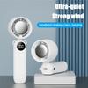 Yousheng Handheld Fan, with Intelligent Digital Power Display, Brushless Motor Quiet Strong Wind Foldable Fan, Ice Cooling Design Type-C Rechargeable