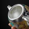 200ml Silver Dragon Egg Kung Fu Tea Maker Gift Set