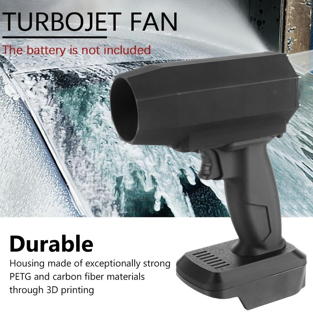 Electric Jet Dry Blower PETG 150000RPM High Speed Turbofan Powerful Cordless Air Duster for Car Cleaning Outdoor Camping Style 2
