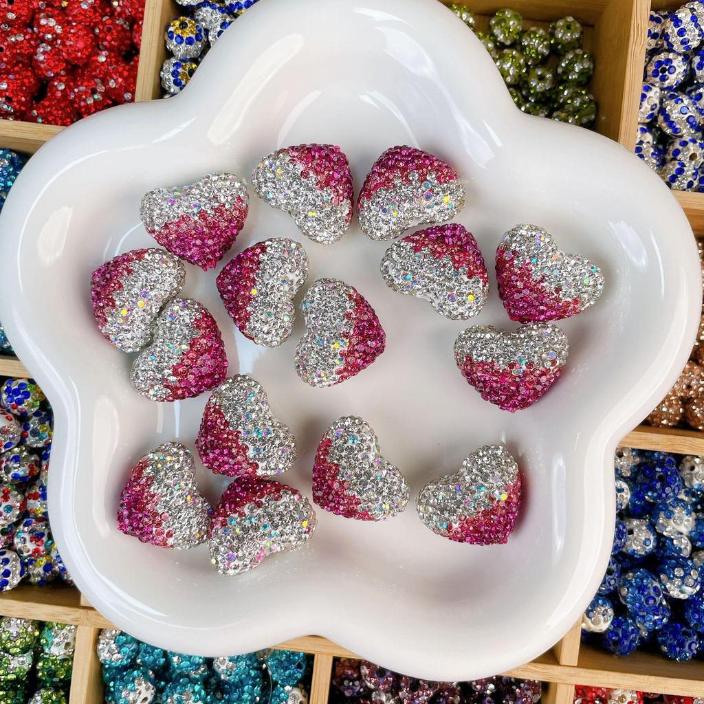 Handmade Rhinestone Crystal Beads for DIY Jewelry: Diamond Ball, Spacer, Pendant Materials