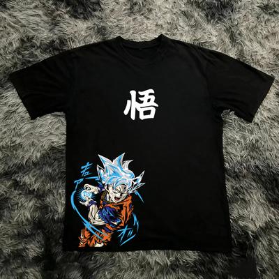 Dragon Ball Z Print Short Sleeve Cotton TShirt Son Goku Vegeta Unisex Women Clothes Harajuku Yk Tee Vintage Casual Tee Tops