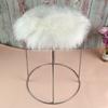 30cm Long Plush Round Carpet Imitation Wool Solid Color Simple Round Pad Dressing Table Floor Pad Floor Mat Bedroom