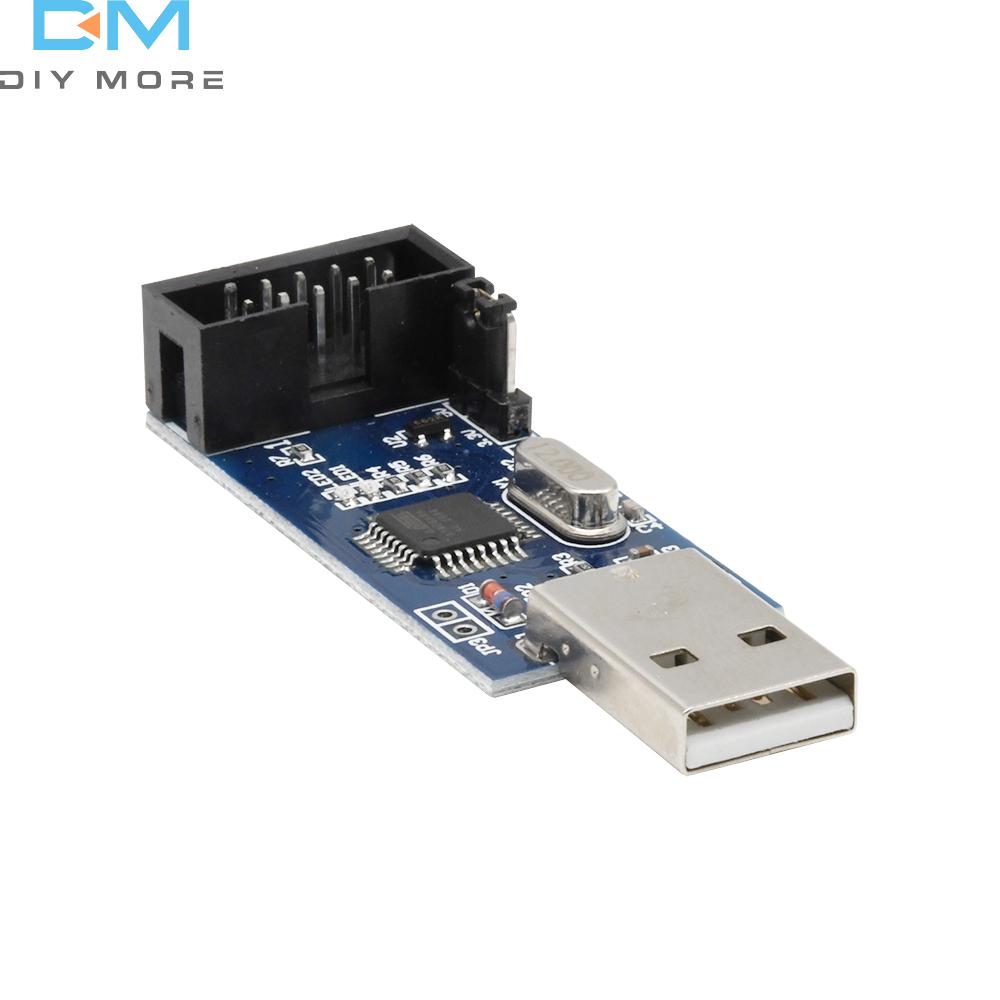 USBASP AVRISP AVR Programmer AVR ISP USB ASP ATMEGA8 ATMEGA128 Support Win7 64 Board