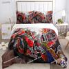 Racing enthusiast motorcycle Duvet Cover casal Comforter Beding set Soft Quilt Cover and Pillowcase for SingleDoubleQueenKing
