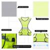 Reflective Safety Running Vest Outdoor Safety Visibility for Cycling Jogging Wear