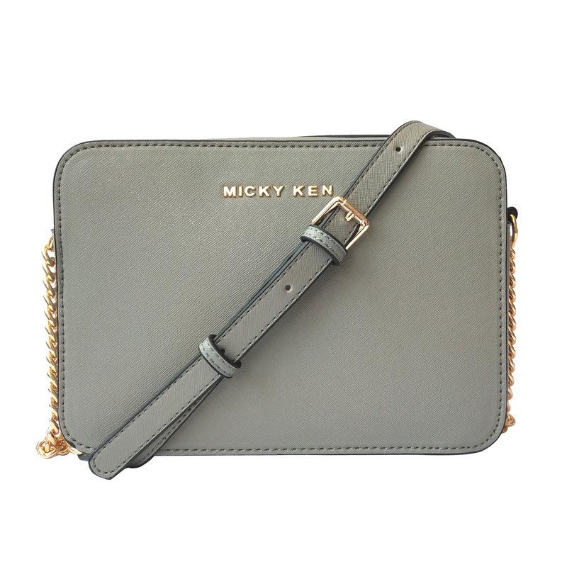 

Women s 2024 Trendy Small Crossbody PU Leather Square Bag with Chain Strap сірий колір