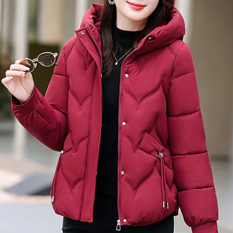 Fashion Winter Women's Jackets Hooded Loose Thick Warm Parkas Woman Coat
