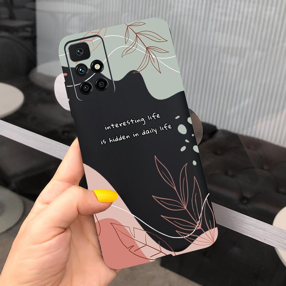 NEW Design For Cover Xiaomi Redmi 10 Case Cartoon Bumper Back Shockproof Soft TPU For Xiomi Redmi 10 Hongmi10 Redmi10 Phone Bag