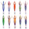 10PCS 3.5 Pesca Squid Jigging Hooks Wood Shrimp Jig Lure Artificial Bait 13.8Cm-18.6G Octopus Cuttlefish Fishing Tackle with Rattling