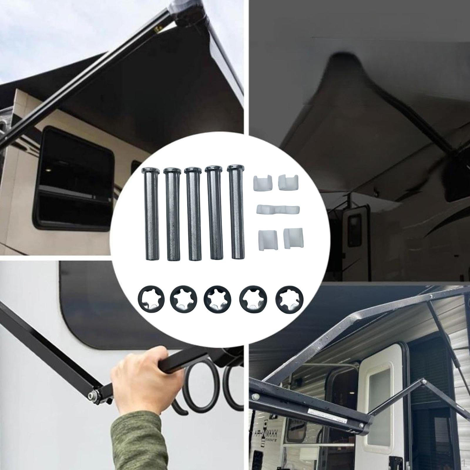 

Awning Arm Repair Pin Kit Accessories Replacement Wear Resistant High Hardness Easy to Install