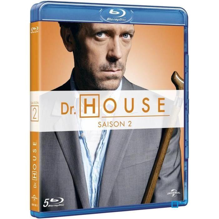 Blu-Ray Coffret dr House, saison 2 - Universal Studio Canal Video - Série TV - Tous publics