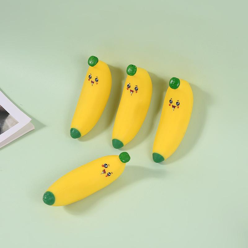 Japanese and Korean Creative Pressure Reduction Toy Memory Salala Banana Decompression Toy Funny