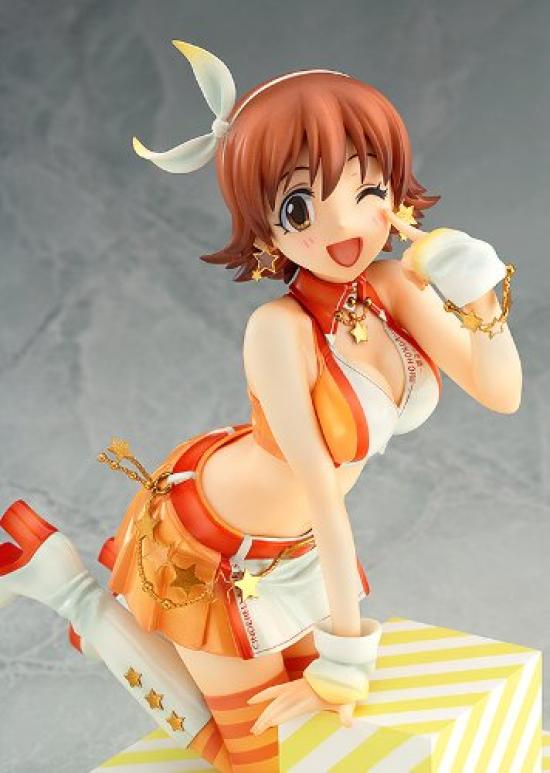 THE iDOLMSTER CINDERELLA GIRLS Honda Mio Neue Generation Version. (Fertiges, lackiertes PVC-Produkt im Maßstab 1:18.)