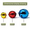 10pcs 30-40mm Bell Jingle Gold/Silver Christmas Tree Pendant Glitter Bell Hollow Star Sleigh Bell Christmas Tree Decoration