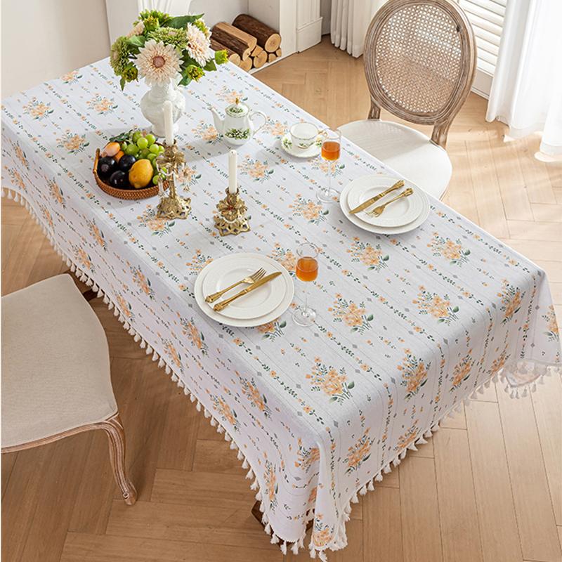 Minimalist Modern Style Tablecloth For Table Rectangular Dining Table Decoration & Accessories Table Top Items For Kitchen
