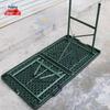 Gengtu Outdoor Folding Blow-Molded Table (120x60cm) with Tablecloth