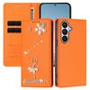 Capa de Celular Para Xiaomi Poco M8 Pro 5G/Redmi Note 15 Pro+ 5G (Global) Porta-Cartões Jeans com Bloqueio RFID