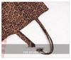 Leopard Print Large Capacity Tote Bag - Versatile Autumn/Winter Shoulder & Commuter Handbag