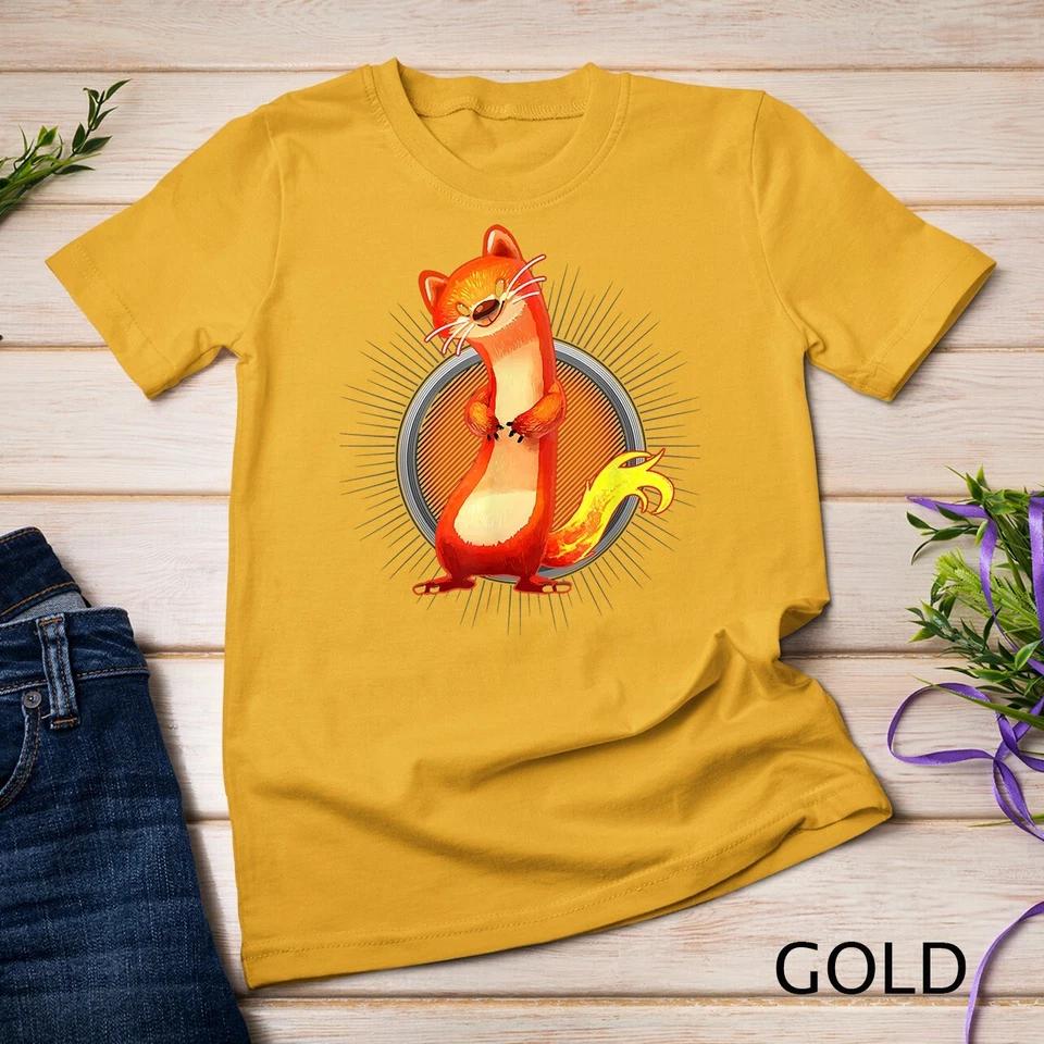 Cute And Funny Ferret T-Shirt For Ferret Lovers And Owners Unisex T-shirt 5 S