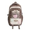 Schoolbag1011 new student schoolbag high value cartoon polka dot backpack multi-function large capacity backpack spot wholesale
