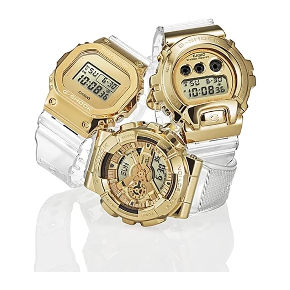 Casio G-Shock GM-6900SG-9 Digital Sports Watch Men's Ladies Metal Skeleton Transparent