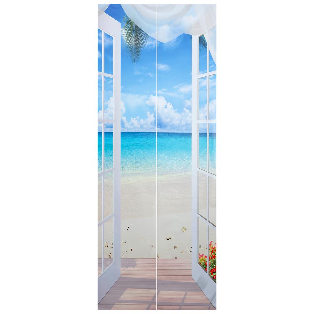 Dörrmural Klistermärke Lätt att Använda Dörrdekor Klistermärke Vattentät Dörraffisch Dammtät Dörrtapet Avtagbar Vinyldörr