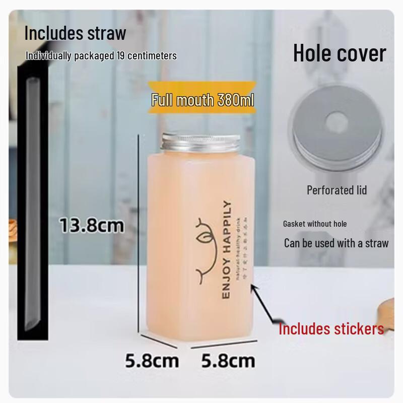Shengbilai Chubby Disposable Plastic Milk Tea Cups
