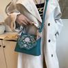 Bag Messenger Bag Women's 2025 New Fashion Chinese Style Embroidery Literary Messenger Bag Niche High-end Shoulder Bag