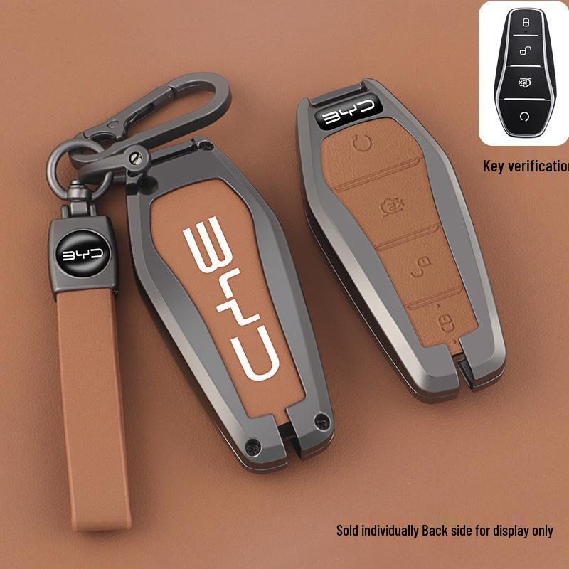 BYD Han Key Case: Metal Shell for Han DMI, Han EV, Qin, Yuan, Song PLUS, Tang