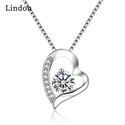 Lindon Women Necklace Pendant Copper Alloy Zircon Fashion Gift