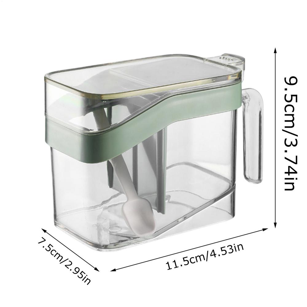 Seasoning Storage Container Seasoning Storage Jars With Lid Condiment Canisters Pots Seasoning Box Salt Container For Kitchen