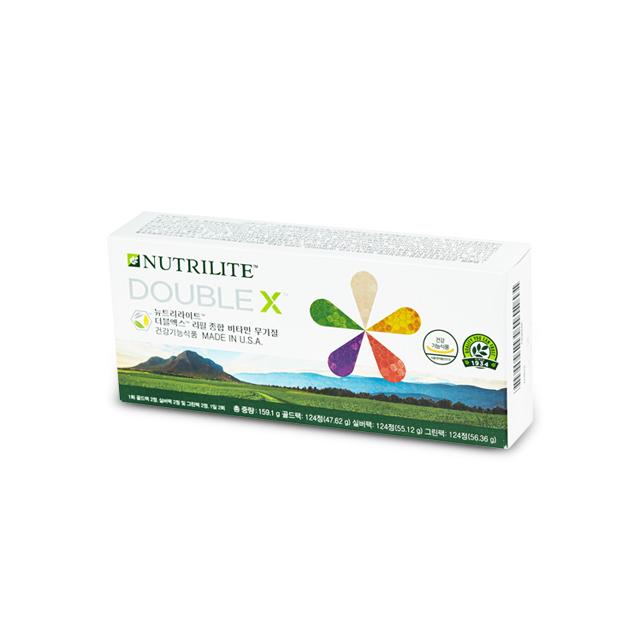 Amway Double X Refill (124 tablets x 3 packs, 31-day supply)