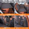 modafusion Pet Car Seat Cover for Rear Dog Car Bed for Large Visible Mesh Includes 2 Easy for Dog Car Suitable for Small Summer 2 Colors Seat
