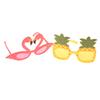 1 st Hawaii Tropisk Fest Solglasögon Luau Pool Strandfest Dekorationstillbehör Tecknade Roliga Glasögon Fotorekvisita