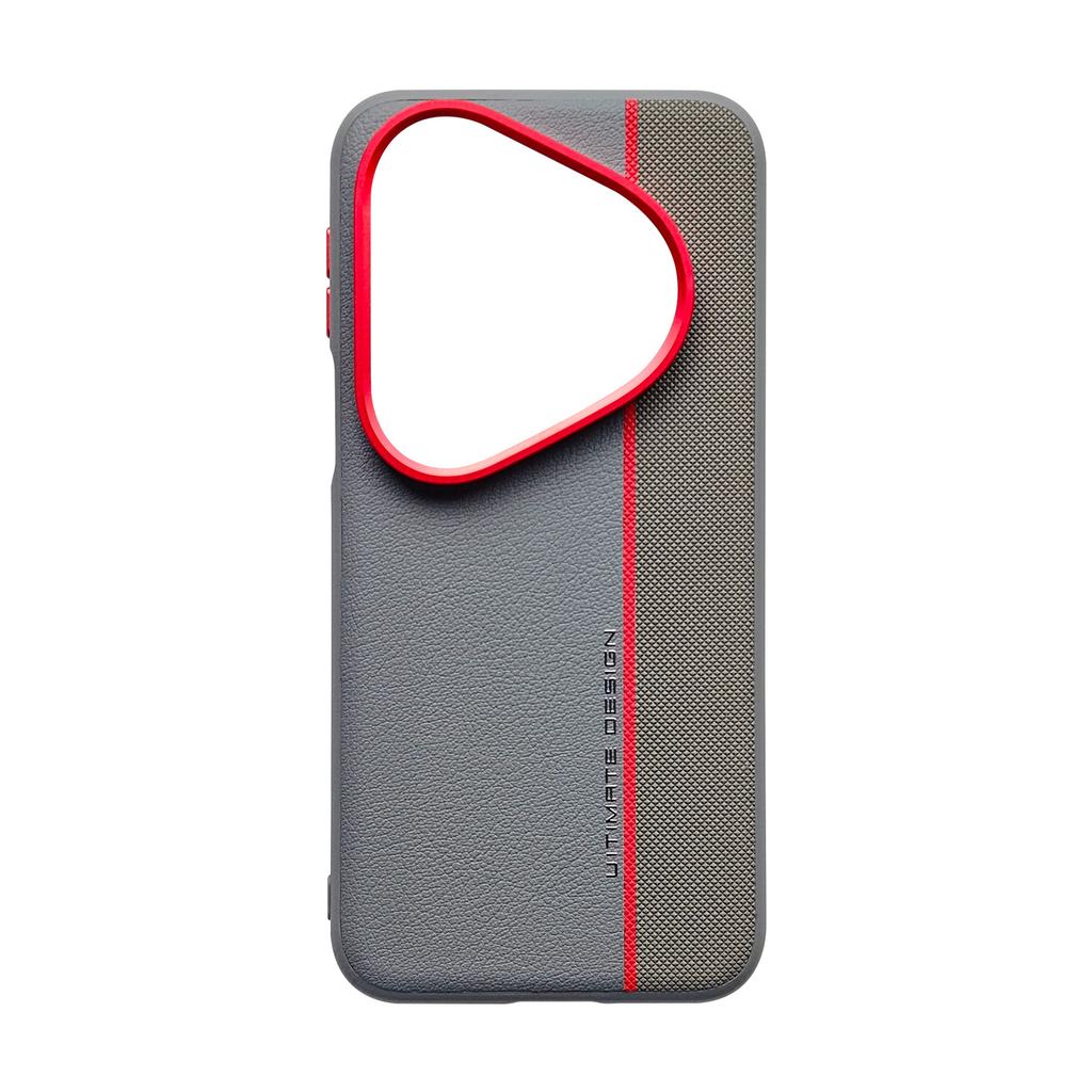 For Huawei Pura 80 70 Pro Ultra Lette Leather Magnetic Suction Contrast Color Keys Lens Frame Anti-Fingerprint Soft Cover