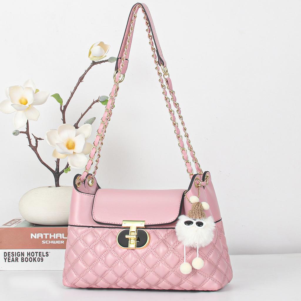 Flower Chain Niche Bag Women's Bag 2025 New Mother Bag Versatile Messenger Bag Women's Shoulder Messenger Bag