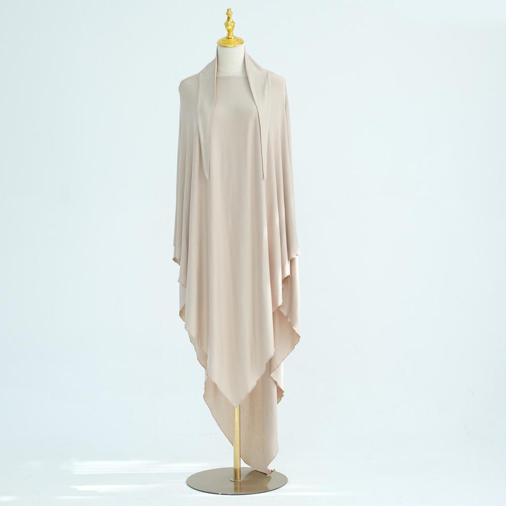 2024 Loriya Dubai Orientul Mijlociu Eșarfă de cap culoare solidă HJ934