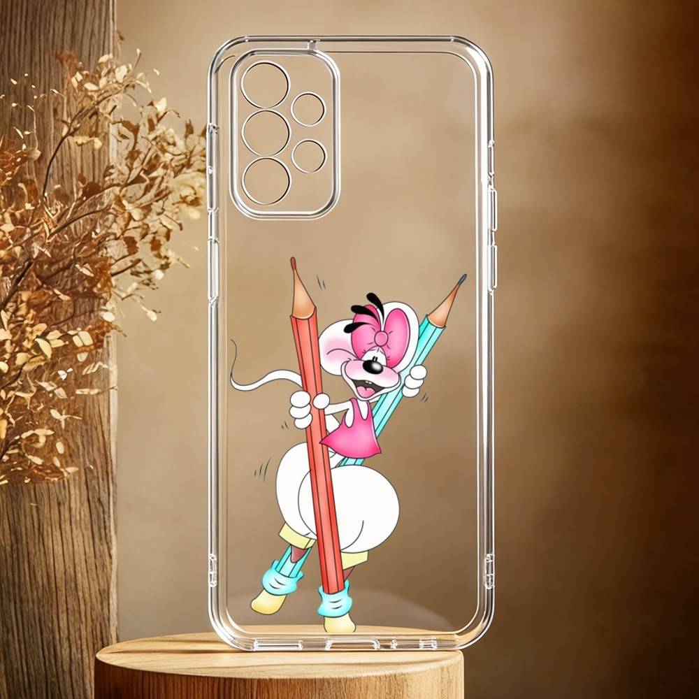 

Cartoon Diddls Mouses Phone Case For Samsung Galaxy A71,A70,A52,A51,A40,A30 Transparent Cover Samsung a31