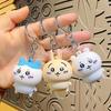 Chiikawa Cartoon Cute Plush Doll Keychains - Usa and Hachi Characters