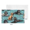The Cocker Spaniel Soft Face Towel Quick Dry Pool Bath Cotton Towels Breathable