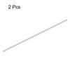 uxcell Round Rods, Round Bars, 4.7mm X 305mm, Lathe Round Rods for DIY Crafts, 304 Stainless Steel, 2 Pieces