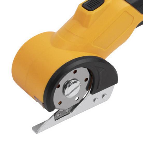 Electric Scissor Rechargeable Cardboard Cutter Light 2000mAh with LED Battery Rotary Cutter for Cloth Leather