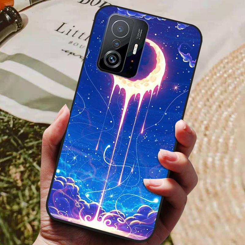 Für Xiaomi 11T Pro Hülle Für Xiaomi mi 11T Pro Hüllen Stoßfestes Silikon Weiches TPU Handy Rückseite Abdeckung Für Xiaomi 11T Pro Fundas