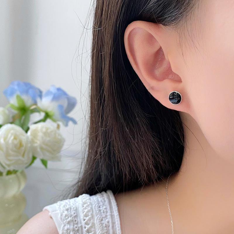 Personalisierte Ohrringe mit Großmauer-Muster für Damen Neue Ohren und Einfache Nischen-Ohrkleider