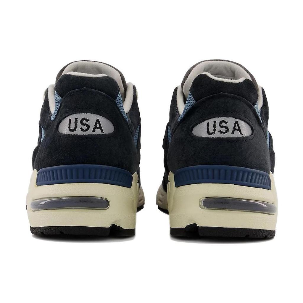 Teddy Santis X New Balance 990v2 Made In USA Navy Unisex Sneakers Blue Castlerock M990TB2
