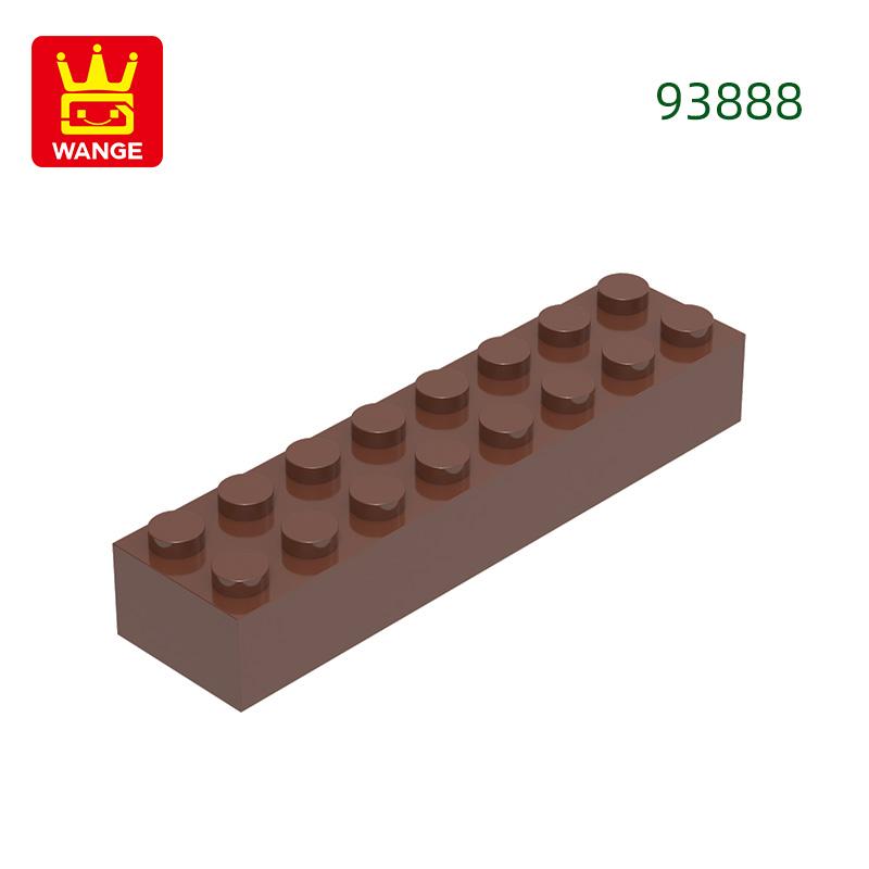 21Pcs/Lot 93888 Timeless Basic Thick 2x8 Constructing Blocks Construction Accessories Works With Brick Children Playthings Present
