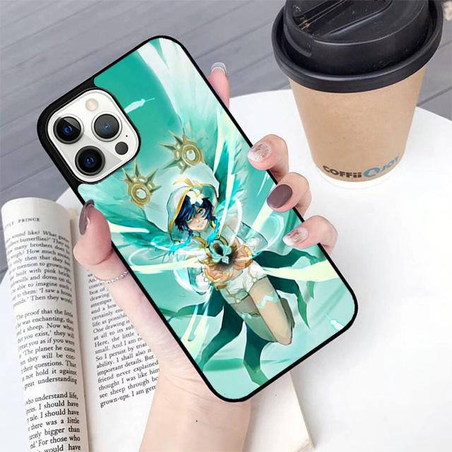 Genshin Impact Venti Phone Case For Apple iPhone 17 Air Pro Max Plus Coque For iPhone 17 Air 14 15 16 13 12 Max Cover